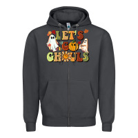Smoke halloween lets go ghouls Zipper Hoodie - BarkalooDesign