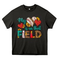 Asphalt my heart is on that field baseball Heavy Core Tee - HRA Design Shop