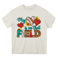 Cream my heart is on that field baseball Heavy Core Tee - HRA Design Shop