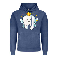 Vintage Denim tooth fairy Vintage Hoodie - Jasminsmagicworld