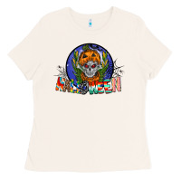 Bone halloween Ladies Tee - CowhideDigitalArt