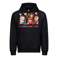 Black It's Game Day Y'all Baseball Coffee Cups Urban Hoodie - FaDigitalArtStudio