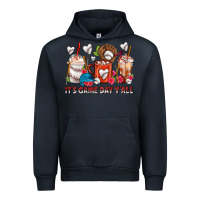 Navy It's Game Day Y'all Baseball Coffee Cups Urban Hoodie - FaDigitalArtStudio
