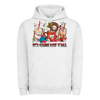 Pigment Lunar Rock It's Game Day Y'all Baseball Coffee Cups Urban Hoodie - FaDigitalArtStudio