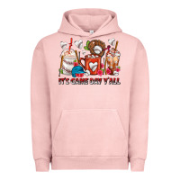 Pigment Salmon It's Game Day Y'all Baseball Coffee Cups Urban Hoodie - FaDigitalArtStudio