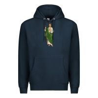 Navy san judas1 Premium Hoodie - JahusDesignShop