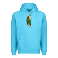Ocean Blue san judas1 Premium Hoodie - JahusDesignShop