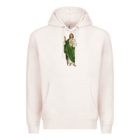 Pale Pink san judas1 Premium Hoodie - JahusDesignShop