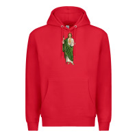 Red san judas1 Premium Hoodie - JahusDesignShop