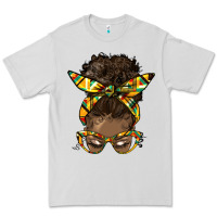 Dove Grey afro bun Premium Tee - HRA Design Shop
