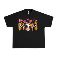 Black holy cow i'm mom Urban Heavy Tee - MaliasSmallBusiness