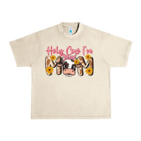 Sandshell holy cow i'm mom Urban Heavy Tee - MaliasSmallBusiness