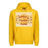 Lemon fall breeze crunchy leaves Premium Hoodie - TumblerDesignByShophia