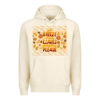 Tofu fall breeze crunchy leaves Premium Hoodie - TumblerDesignByShophia