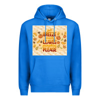 True Royal fall breeze crunchy leaves Premium Hoodie - TumblerDesignByShophia