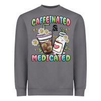 Storm caffeinated and medicated Heavyweight Sweatshirt - MaliasSmallBusiness