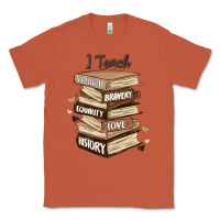 Copper i teach strength bravery equality love history Classic Tee - MaliasSmallBusiness