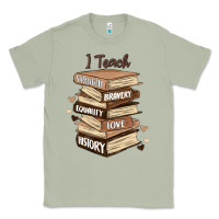 Matcha i teach strength bravery equality love history Classic Tee - MaliasSmallBusiness