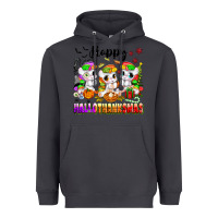 Smoke happy hallothanksmas unicorns Heavyweight Hoodie - texasbilliewilder