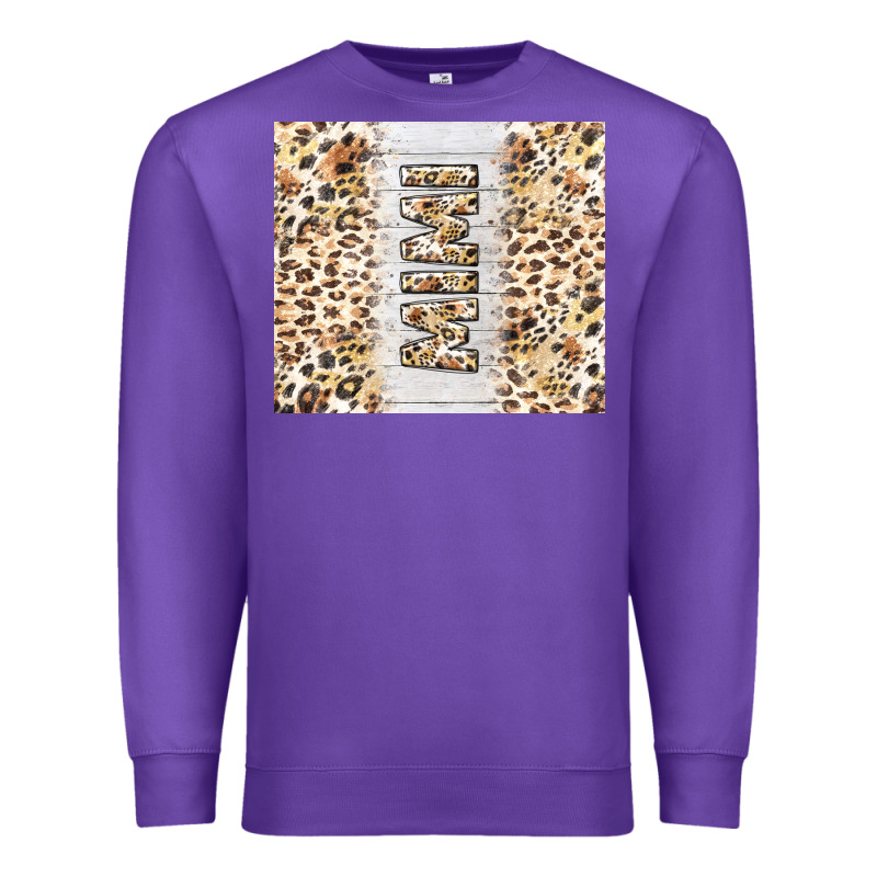 Mother's Day Mimi Leopard Tumbler Tbs Premium Sweatshirt by TumblerDesignByShophia | Teevron
