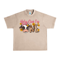 French Oak holy cow i'm one Urban Heavy Tee - MaliasSmallBusiness