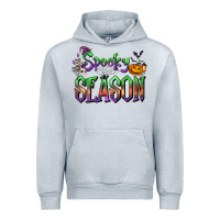 Heather Grey Halloween Spooky Season Urban Hoodie - FaDigitalArtStudio