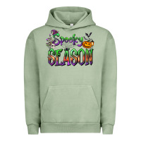 Pigment Oil Green Halloween Spooky Season Urban Hoodie - FaDigitalArtStudio