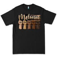 Black melanin american flag Premium Tee - HRA Design Shop