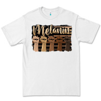 White melanin american flag Premium Tee - HRA Design Shop