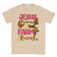 Mushroom jesus praising and farm raising Classic Tee - MaliasSmallBusiness
