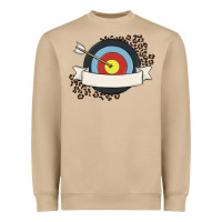 Mushroom custom name archery Heavyweight Sweatshirt - MaliasSmallBusiness