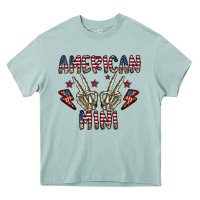 Arona american mini Heavy Core Tee - CowhideDigitalArt
