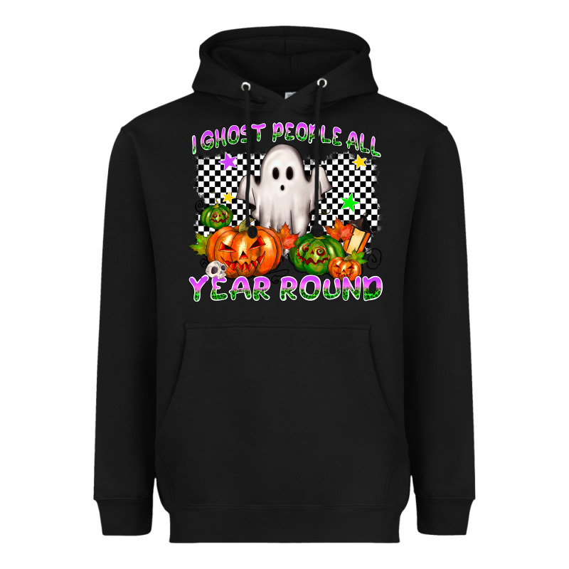 I Ghost People All Year Round Heavyweight Hoodie by NancyCooperArtShop | Teevron