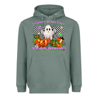 Sage I ghost people all year round Heavyweight Hoodie - NancyCooperArtShop