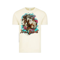 Vintage Arctic free spirit mustang horse Vintage Tee - LillyAllenDesigns