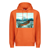 Carrot the lake is my happy place Premium Hoodie - TumblerDesignByShophia