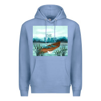 Colony Blue the lake is my happy place Premium Hoodie - TumblerDesignByShophia