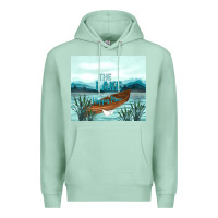 Seafoam the lake is my happy place Premium Hoodie - TumblerDesignByShophia