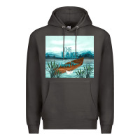 Smoke the lake is my happy place Premium Hoodie - TumblerDesignByShophia