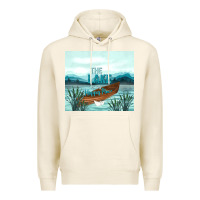 Tofu the lake is my happy place Premium Hoodie - TumblerDesignByShophia