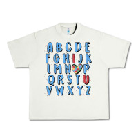 Pistachio alphabet autism awareness Urban Heavy Tee - MaliasSmallBusiness