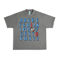 Tornado alphabet autism awareness Urban Heavy Tee - MaliasSmallBusiness