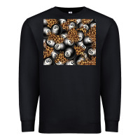 Black pool with leopard tumbler tbs Premium Sweatshirt - TumblerDesignByShophia