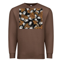 Chestnut pool with leopard tumbler tbs Premium Sweatshirt - TumblerDesignByShophia