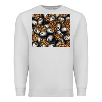 Dove Grey pool with leopard tumbler tbs Premium Sweatshirt - TumblerDesignByShophia