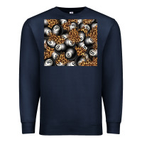 Navy pool with leopard tumbler tbs Premium Sweatshirt - TumblerDesignByShophia