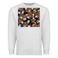 Oatmeal Heather pool with leopard tumbler tbs Premium Sweatshirt - TumblerDesignByShophia