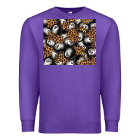 Purple pool with leopard tumbler tbs Premium Sweatshirt - TumblerDesignByShophia