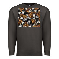 Smoke pool with leopard tumbler tbs Premium Sweatshirt - TumblerDesignByShophia
