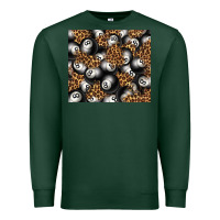 Sports Green pool with leopard tumbler tbs Premium Sweatshirt - TumblerDesignByShophia